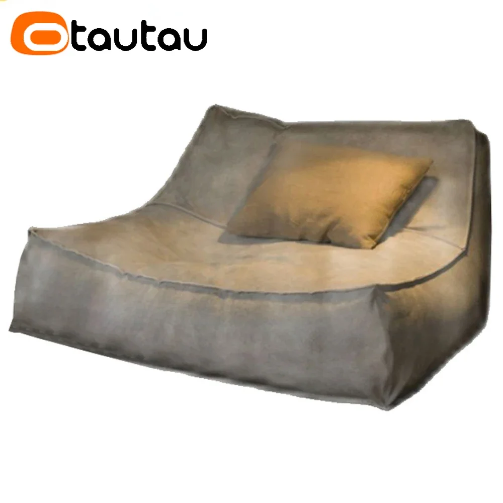 Bed Outdoor Camping - OTAUTAU Gruby wodoodporny zamszowy szezlong Pokrowiec