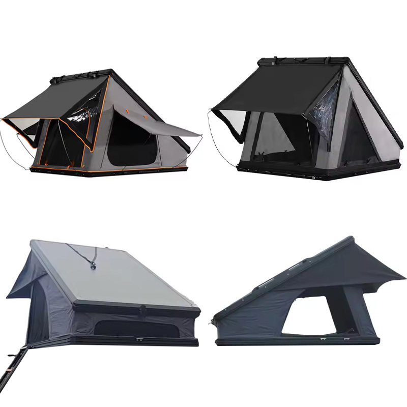 Outdoor Camping Van Tent - Namiot dachowy aluminiowy, twardy, dla 4