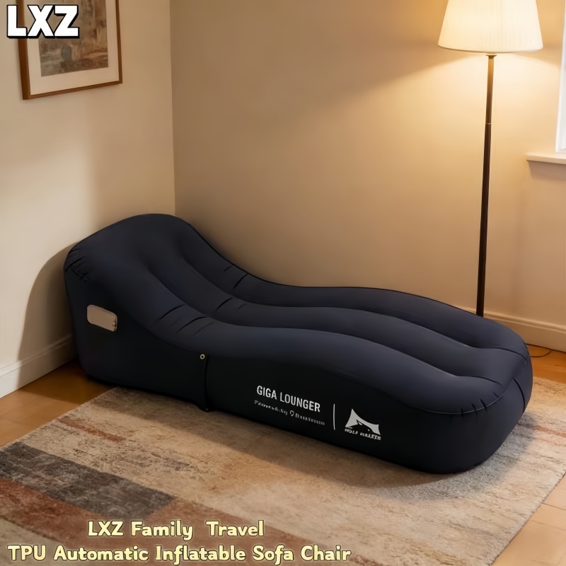 Bed Outdoor Camping - Automatyczne dmuchane krzesło TPU, przenośna dmuchana