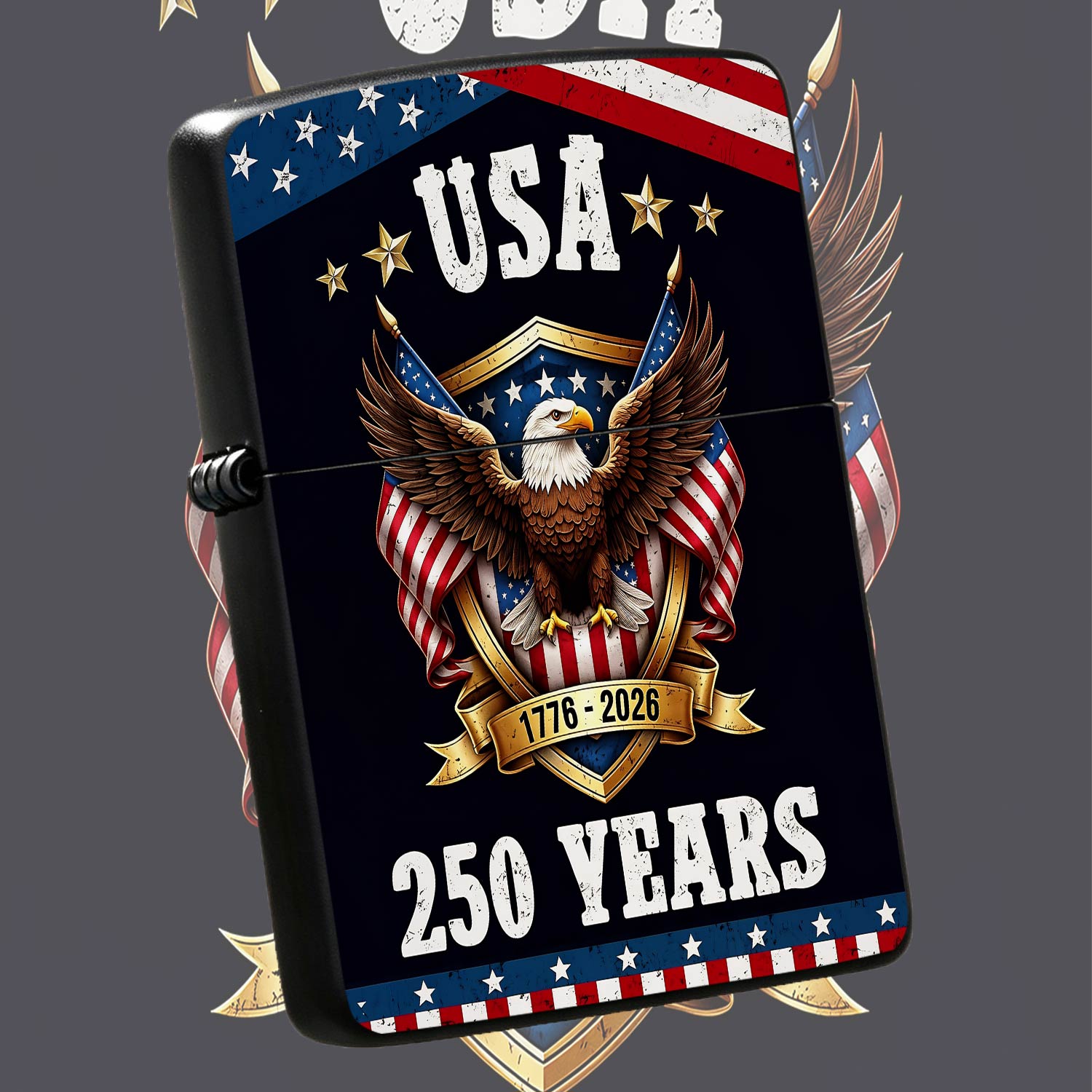 Patriotyczna zapalniczka z oka – Outdoor Camping Usa recenzja i cena