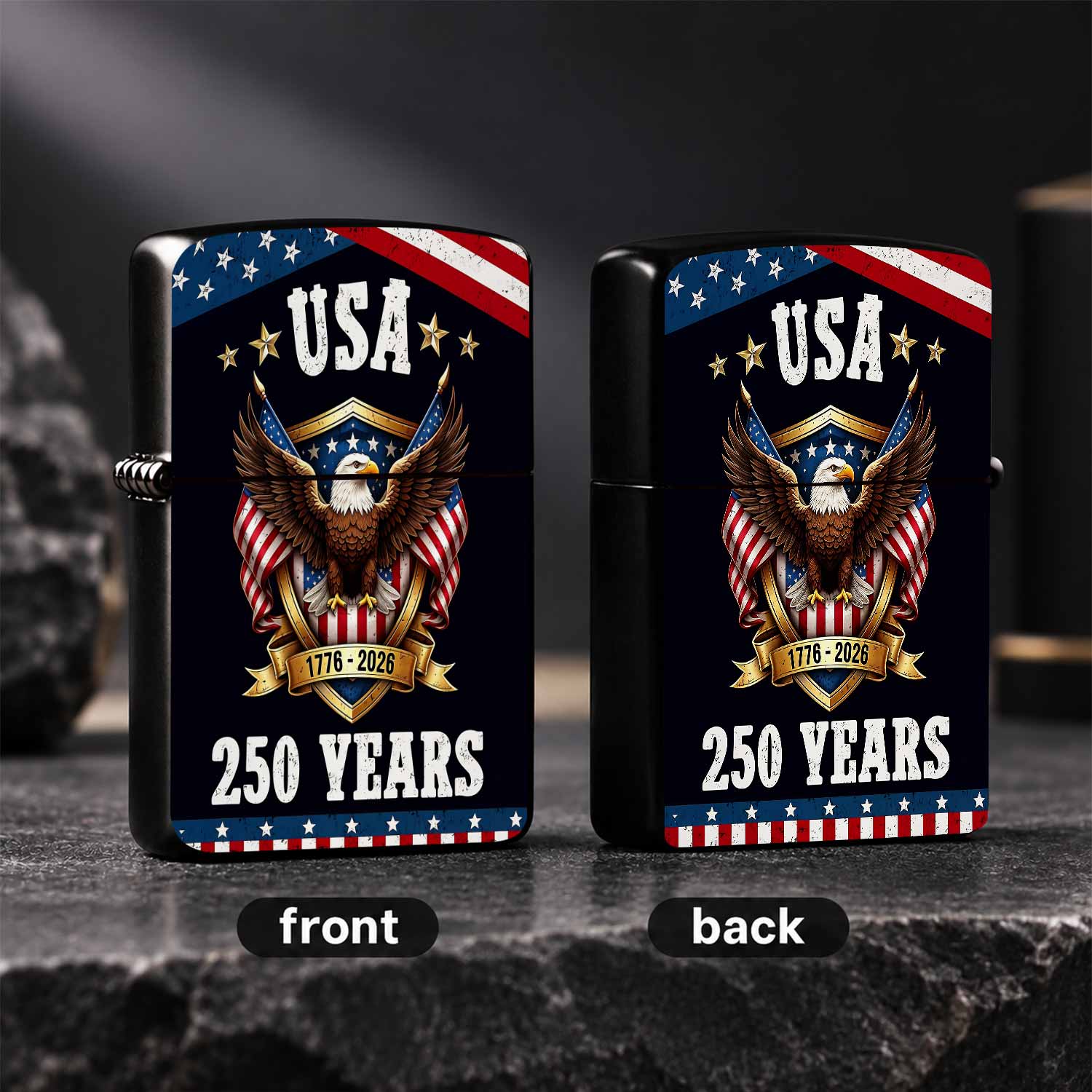 Patriotyczna zapalniczka z oka – Outdoor Camping Usa recenzja i cena