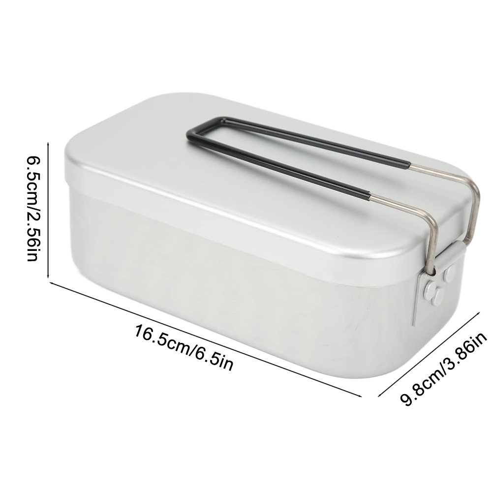 800ML Aluminiowe pudełka na lu – Outdoor Camping Dining Set recenzja i cena