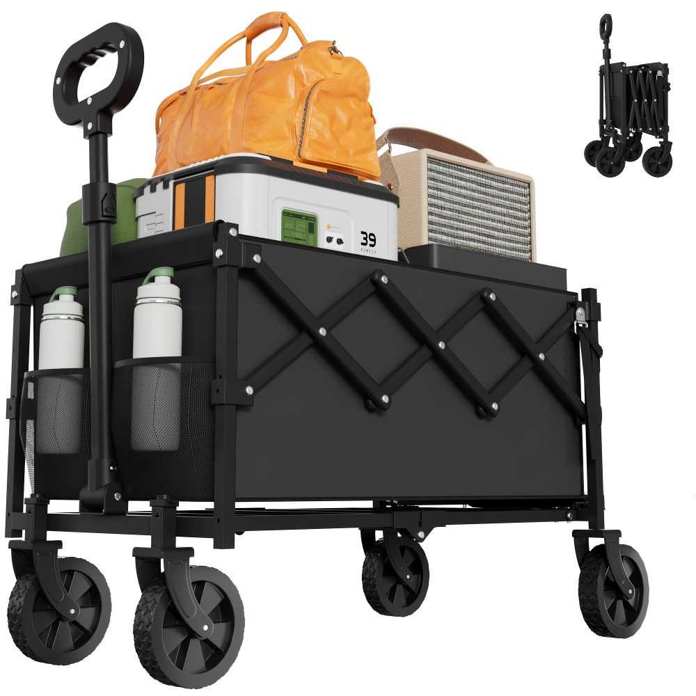Składany wózek ogrodowy o nośn – Outdoor Camping Trolley recenzja i cena