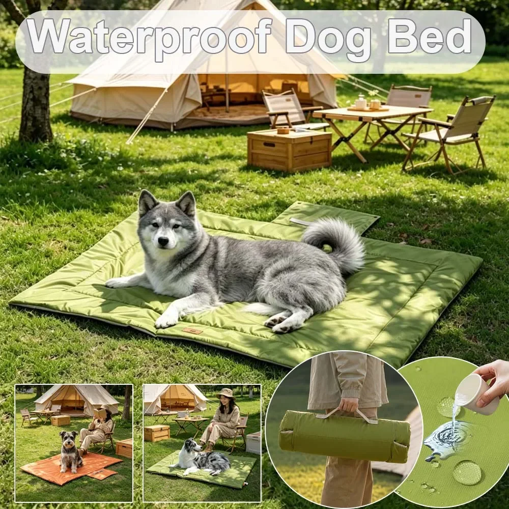 Wytrzymała mata kempingowa dla – Outdoor Camping Dog Bed recenzja i cena