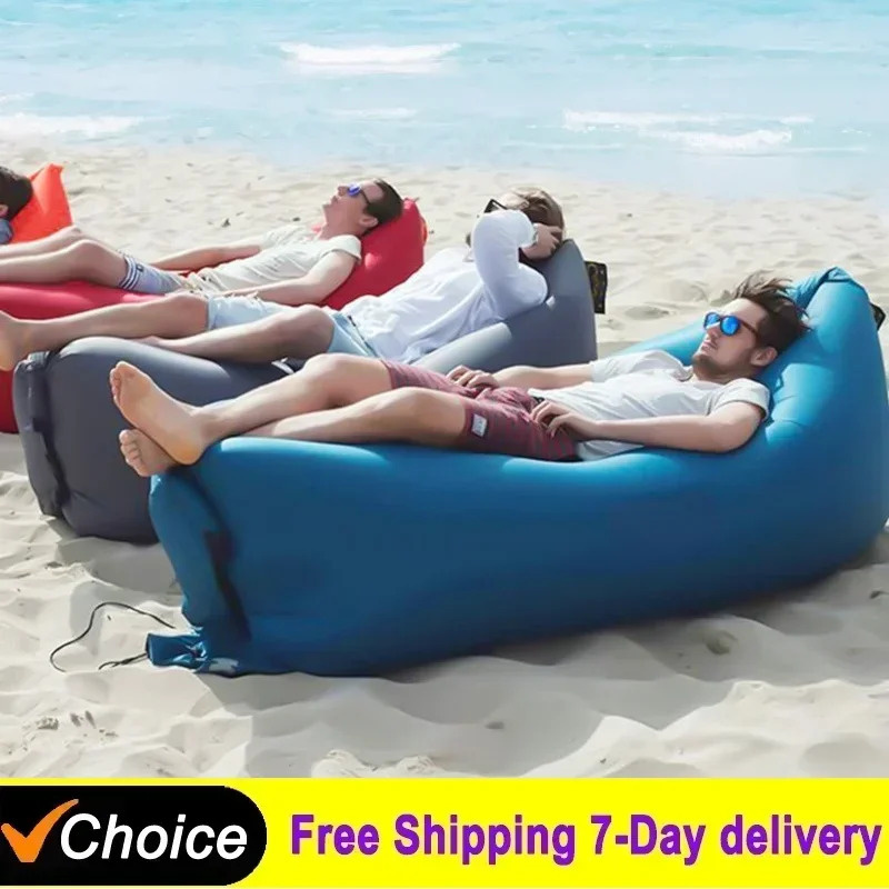 Nadmuchiwana sofa przenośna na – Bed Outdoor Camping recenzja i cena